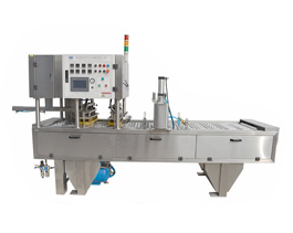 杯裝辣椒醬灌裝機Hot sauce filling machine,小身材大味道！